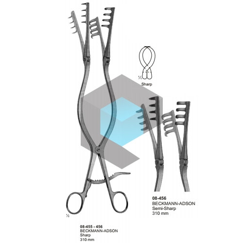 Beckmann Adson Self Retaining Laminectomy Retractors Eco Surgical Co